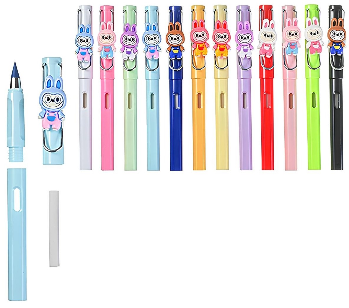 Set of everlasting colored pencils - Zubastik, 12 colors