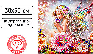 Алмазная мозаика - ФЕЯ, 30x30 см