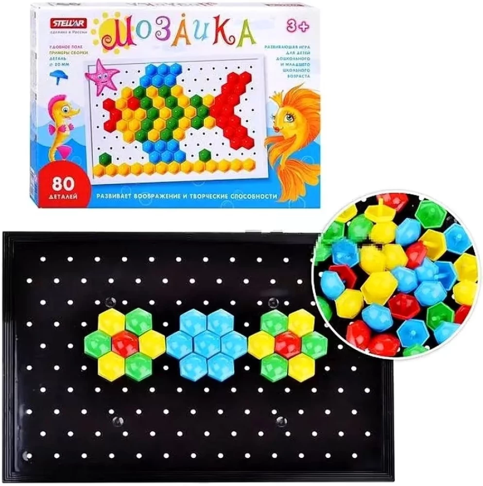 Stellarin mozaika, 80 elementų