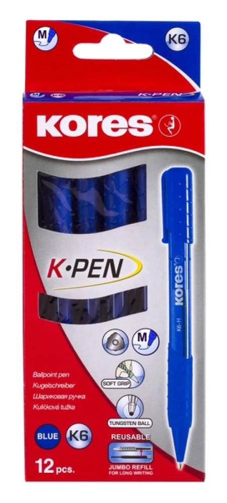 Dreikantige K-PEN K6 (blau)