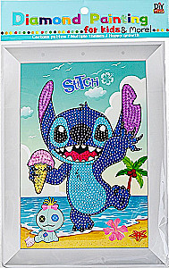 Diamant-Mosaik - Ohrenkneifer, 175x238 cm, partielle Auslegung