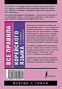 Wszystkie zasady języka koreańskiego w schematach i tabelach