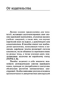 Wszystkie zasady języka koreańskiego w schematach i tabelach
