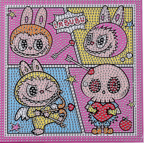 Mozaika diamentowa - Zębops, 20x20, pełne wypełnienie