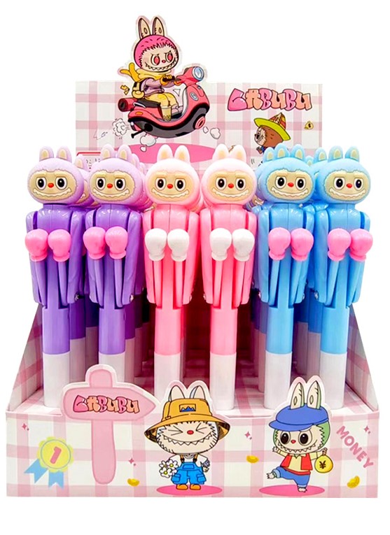 Ручка шариковая - Boxing Зубастик, синяя, 1.0 мм