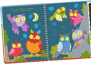 Finger Painting Coloring Book. Animals