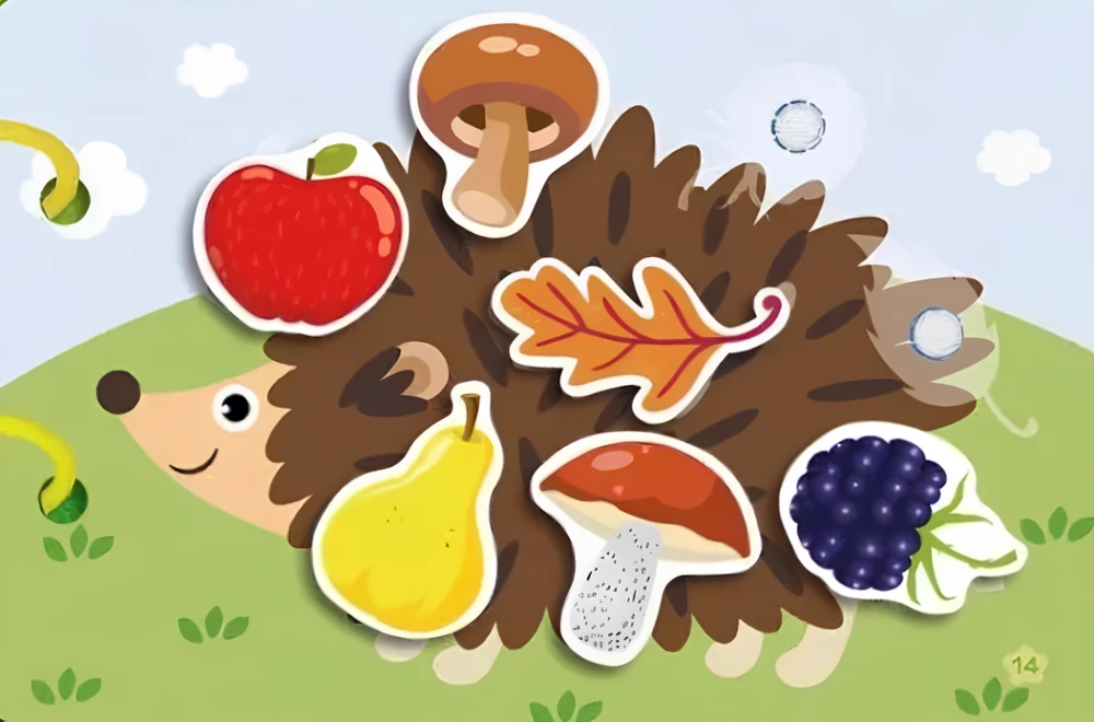 Sticker Book-Toy. Developmental Games