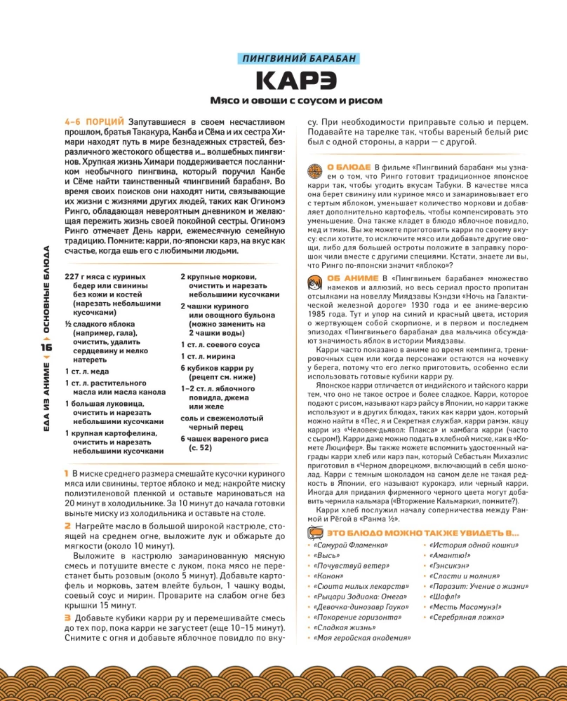 Рецепты из аниме. Готовь культовые блюда любимых героев!