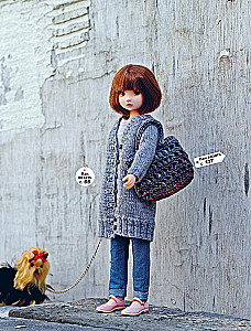 Knitting Beautiful Clothes for Dolls by Korean Designers. Just Like People Do