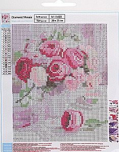 Diamond Mosaic - Delicate Peonies