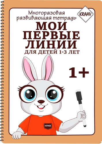 Development workbook - My first lines for children