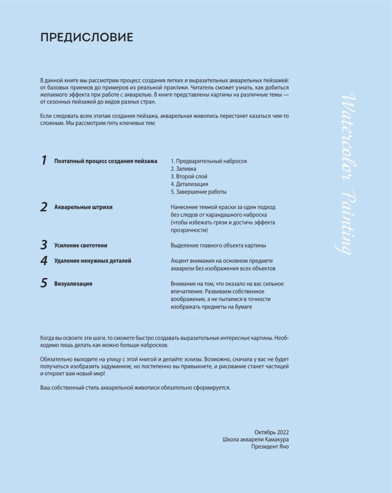 Город японской акварелью. Рисуем города, улицы, здания, достопримечательности