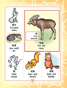 Ķīniešu-krievu vizuālais vārdnīca bērniem