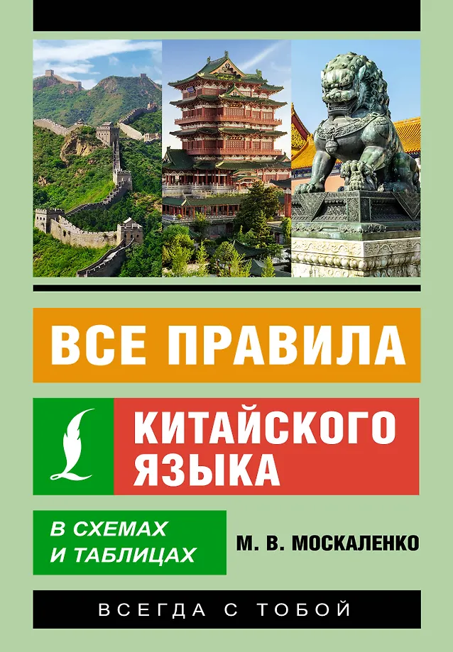 Alle Regeln der chinesischen Sprache in Diagrammen und Tabellen