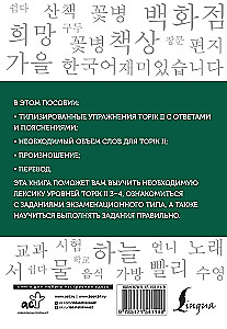 Koreańskie słowa. Zeszyt ćwiczeń dla kontynuujących. Poziomy TOPIK II 3–4