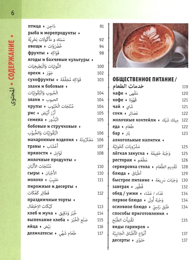 Арабско-русский визуальный словарь с транскрипцией