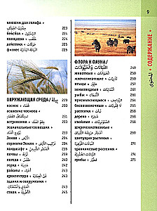 Арабско-русский визуальный словарь с транскрипцией