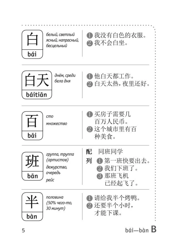 Słownik do przygotowania do HSK. Poziom 1