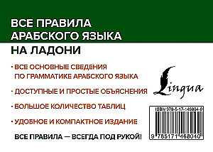 Visi arābu valodas noteikumi uz plaukstas