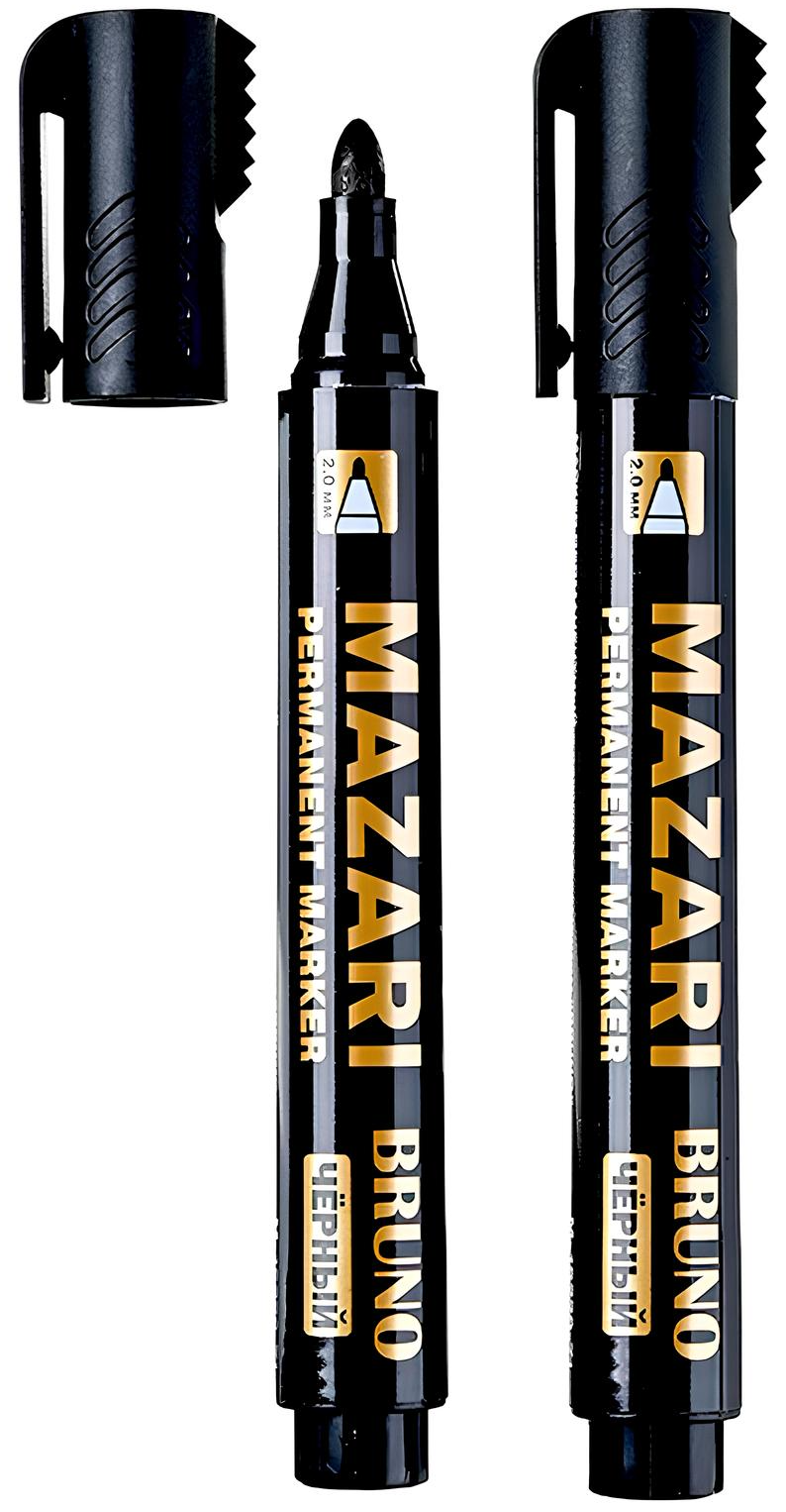 Pastāvīgais marķieris - Bruno, melns