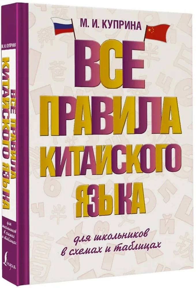 Wszystkie zasady języka chińskiego dla uczniów w schematach i tabelach