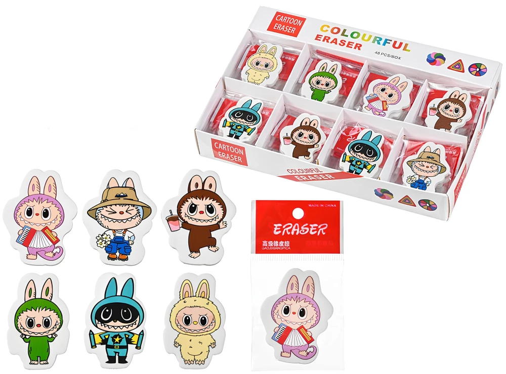 Figurengummi - Zahni, in assortierten Farben