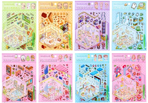 Наклейки - Румбокс микс, в ассортименте