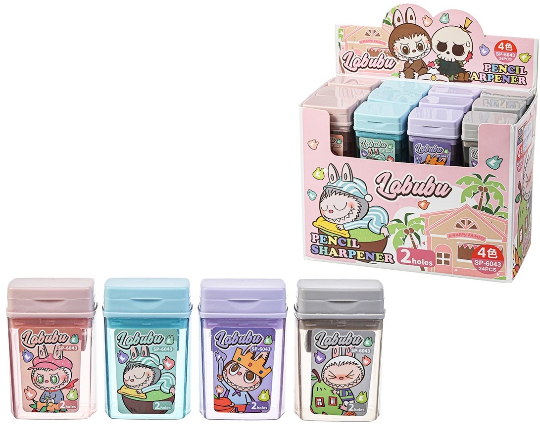 Plastic Sharpener - Tooth, Assorted