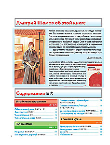 Japanische Sprache. Beliebter illustrierter Selbstlerner