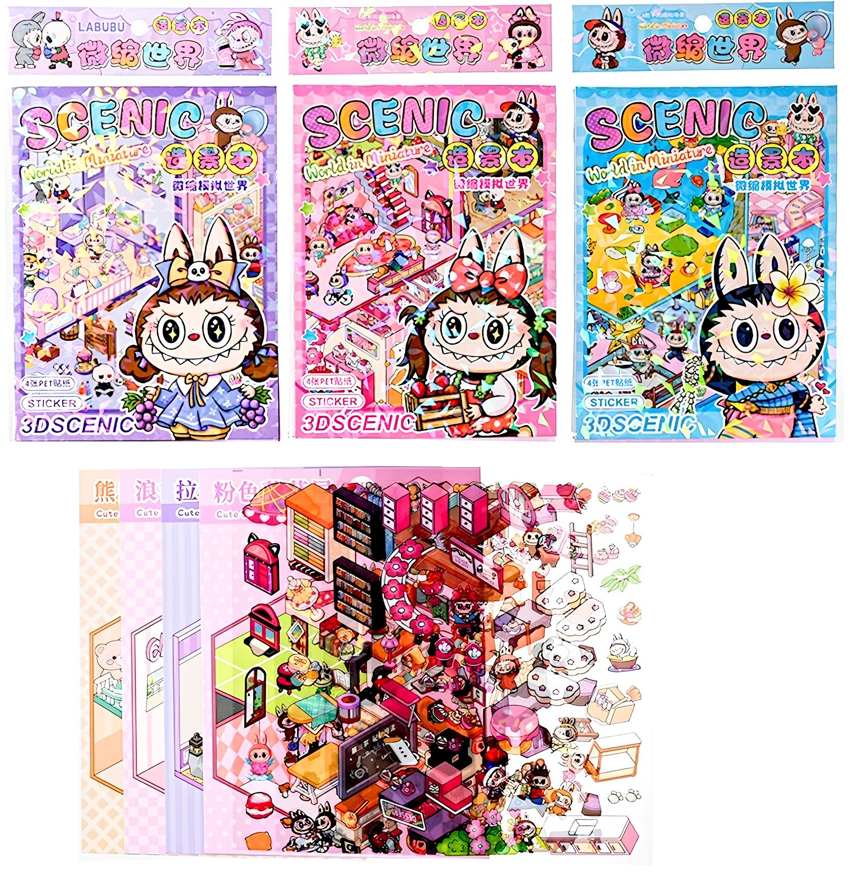 Aufkleber - Rumbox Zahnmonster, sortiert