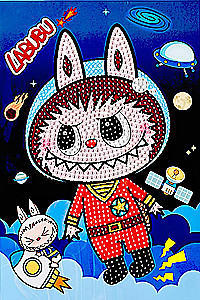 Diamantmosaik - Zahnmonster