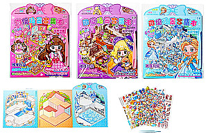 Sticker Album - Girl's Rumbox, assorted