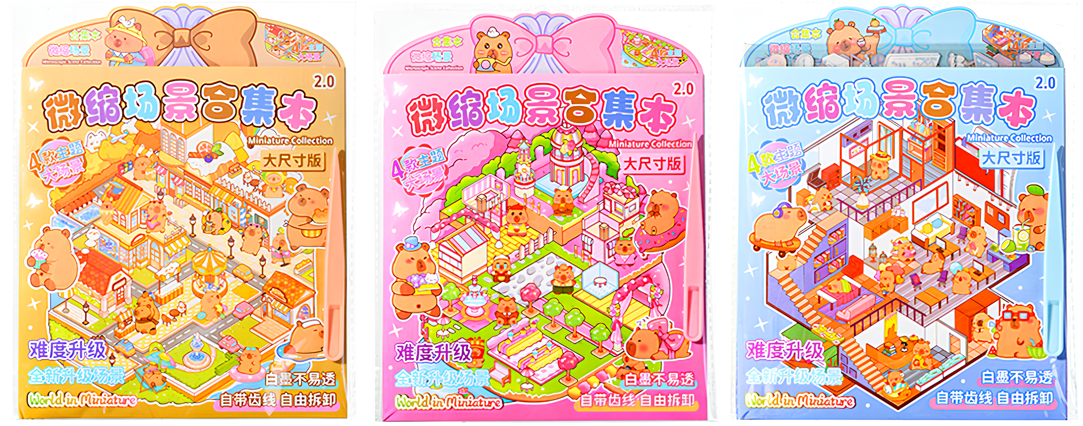 Stickeralbum - Rumboks Kapibara, sortiert