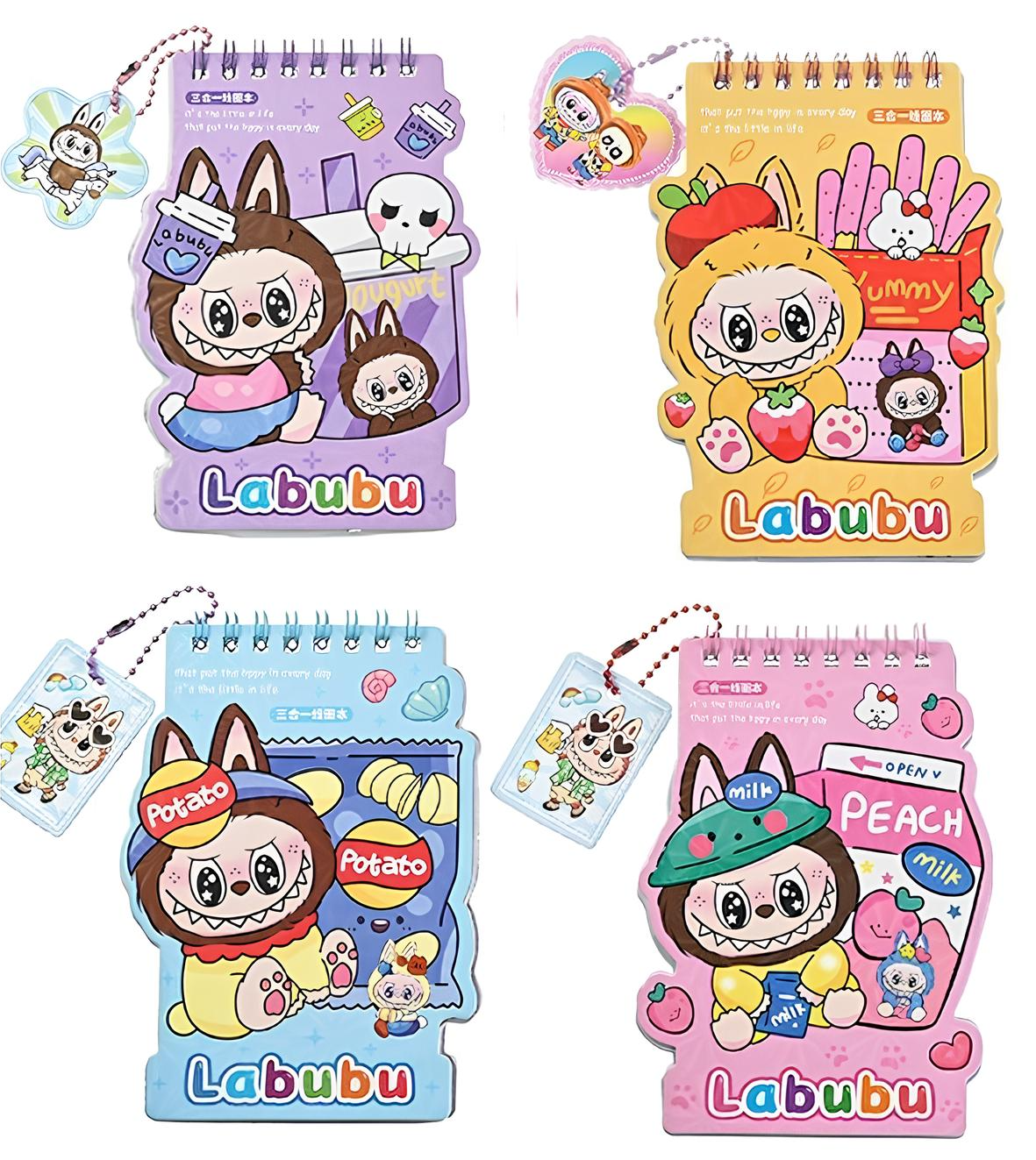 Notebook - Toothless, ruled, 38 sheets, assorted