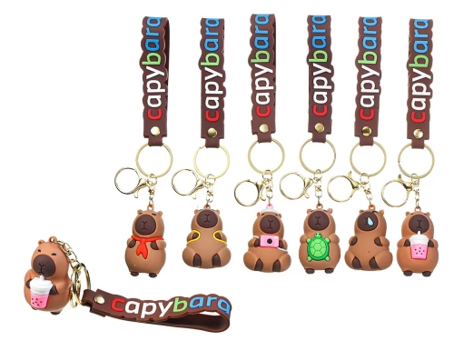 Keychain - Capybara, assorted