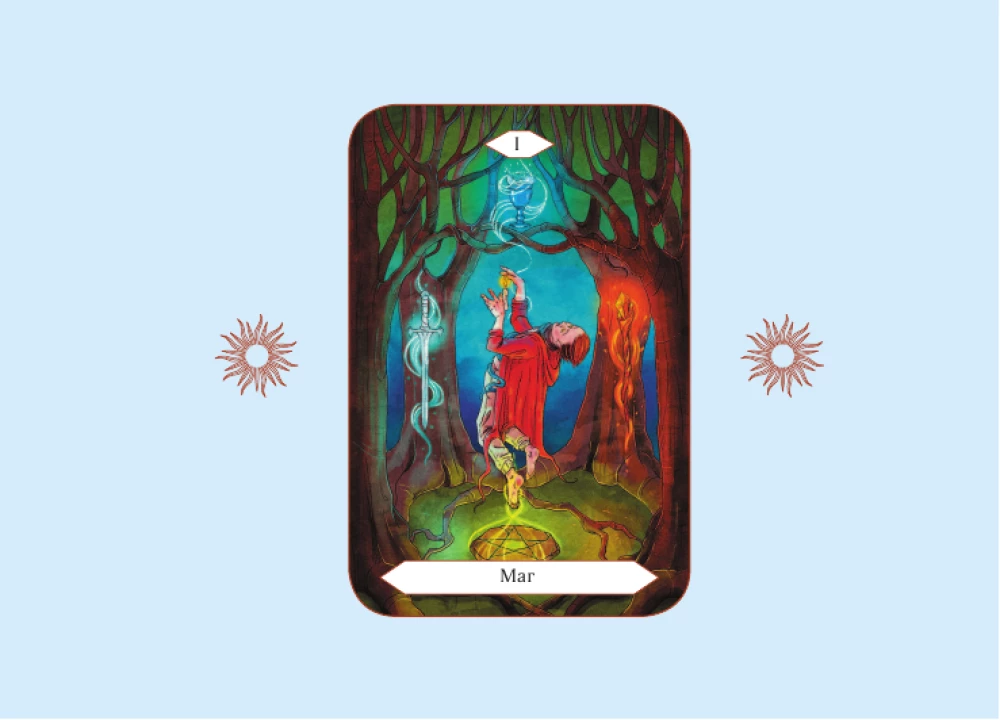 Tarot des Wanderers. Moderne Karten für freie Seelen (78 Karten + Anleitung)