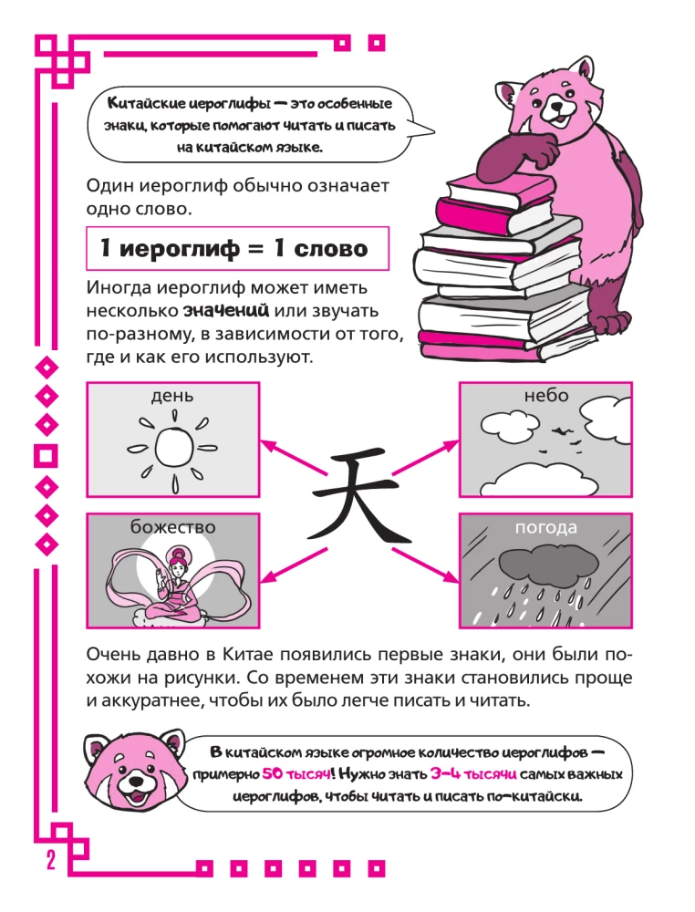 I Learn Chinese. Educational Writing Practice