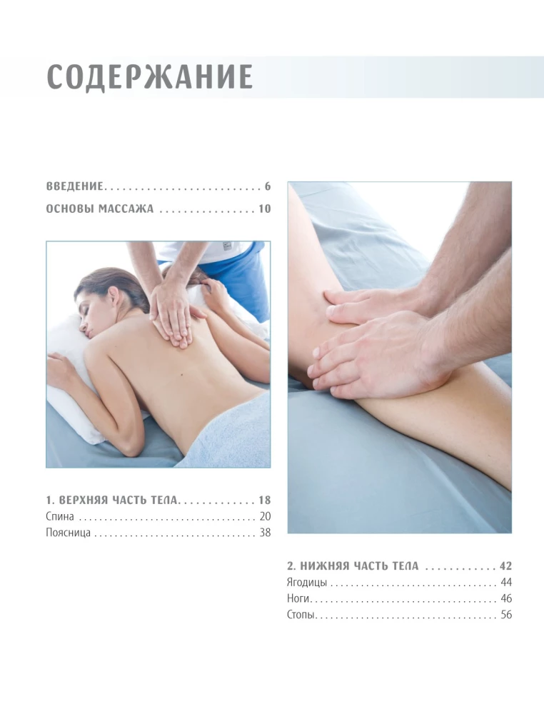Anatomy of Massage. Basics of Massage of the Lower and Upper Body with Anatomical Illustrations