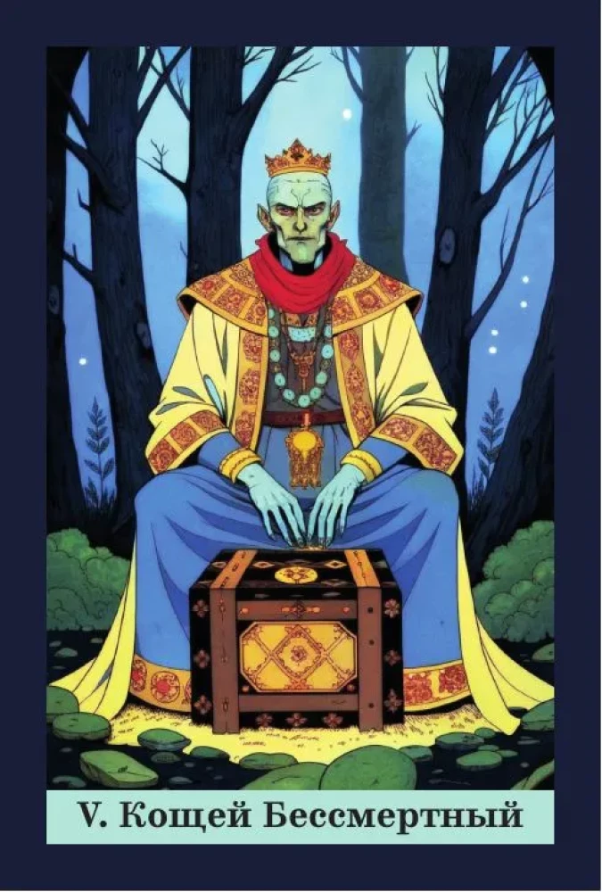 Tarot rosyjskich baśni (78 kart)