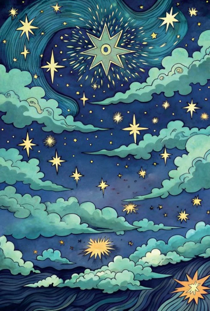 Venemere muinasjutud Tarot (78 kaarti)