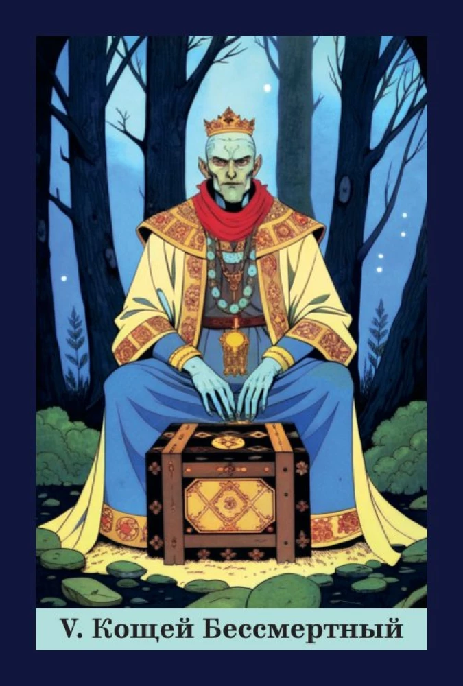 Venemere muinasjutud Tarot (78 kaarti)