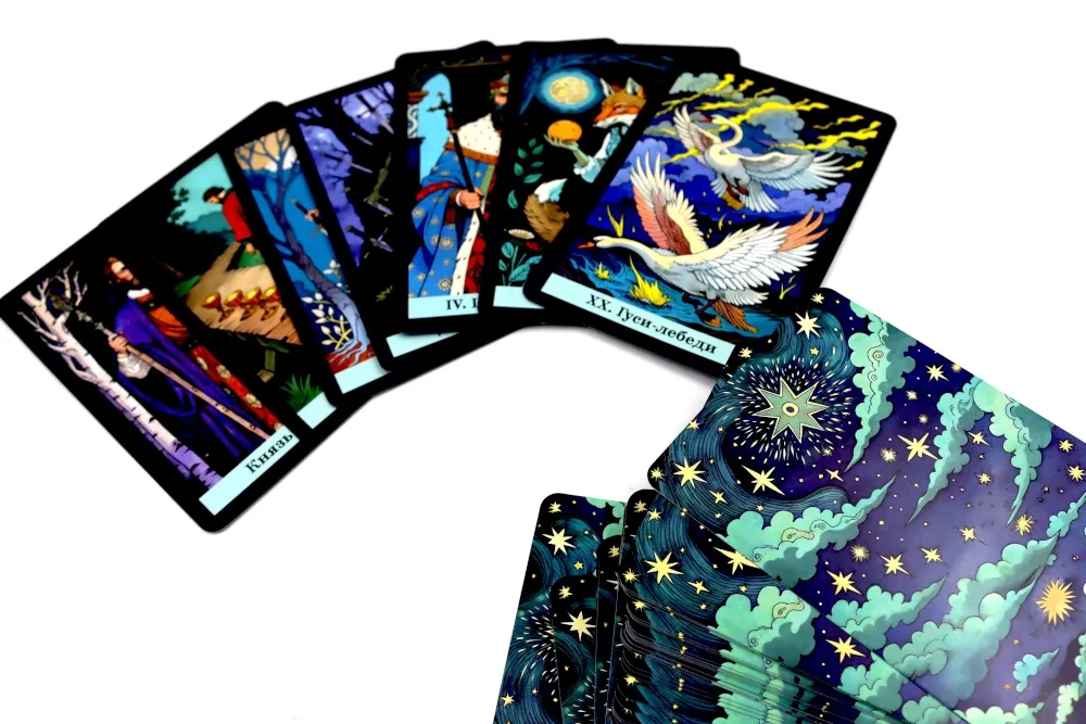 Venemere muinasjutud Tarot (78 kaarti)