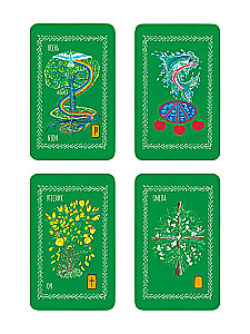 Magische Karten der Druiden. Grüne Magie zum Schutz und für Weissagungen. Das Deck Aven
