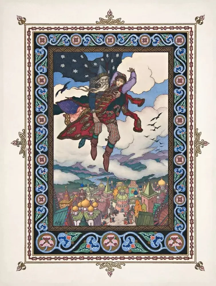 Muinasjutud vene illustrationide meistriteostes