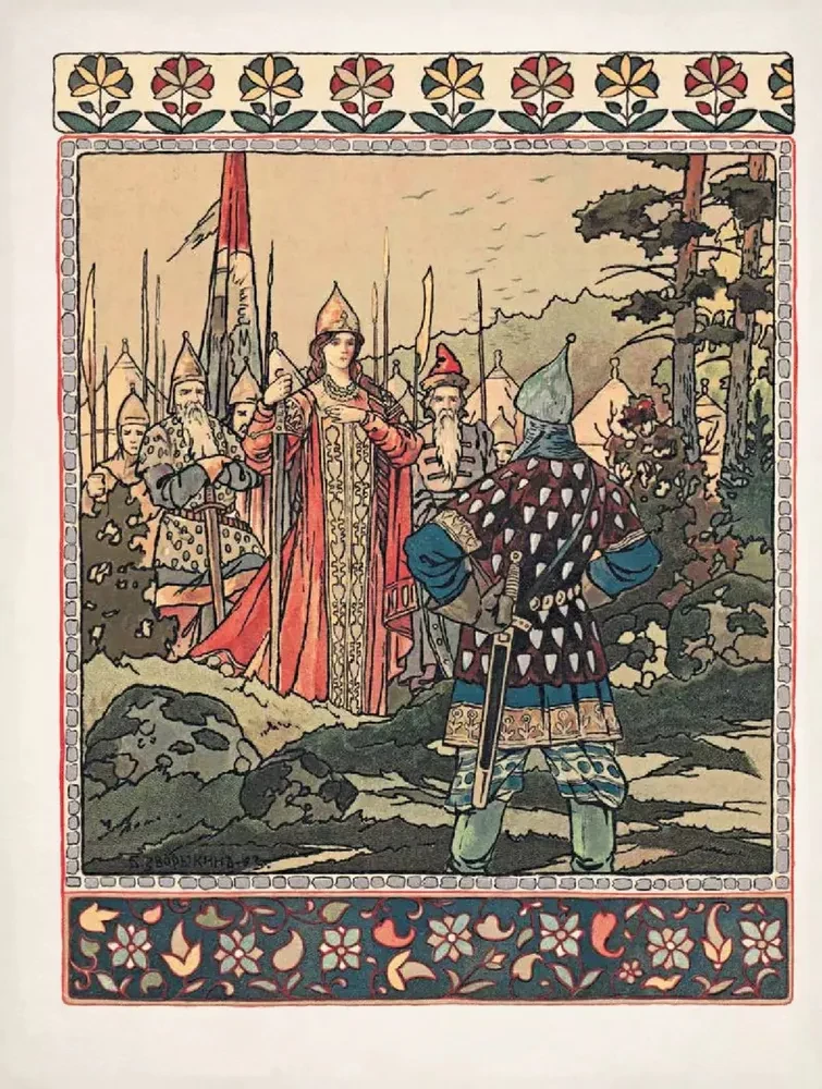 Muinasjutud vene illustrationide meistriteostes