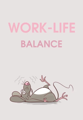 Undated Planner - Work-life balance. A5, 72 pages