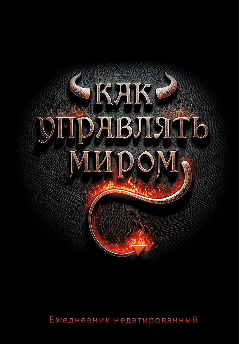 Nedatētais dienasgrāmata - Kā pārvaldīt pasauli. Nedatētais dienasgrāmata, A5, 72 lapas