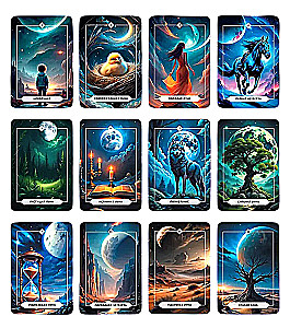 Krajonas. Mėnulio Tarot. Kortos, suteikiančios atsakymus į visus klausimus