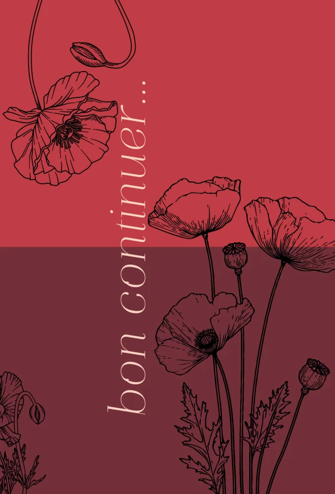 Bon continuer. Collection of Poems