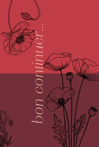 Bon continuer. Collection of Poems